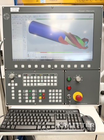 Afiladora CNC con control numérico WALTER Helitronic Power Regrinder 90159 Maquina herramienta usada