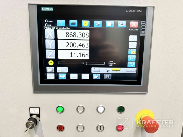 Control numerico SIEMENS 840D SL en maquina herramienta BLOHM Planomat 616 HP 90136