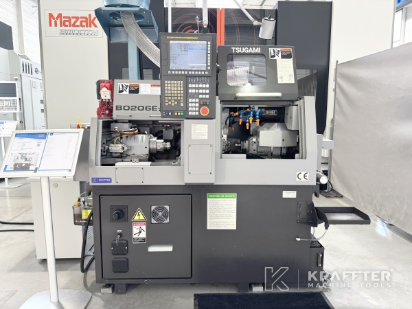 Torno cabezal movil para metal de ocasión TSUGAMI B0206E-II 90181