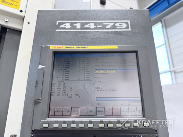 Control numerico FANUC 18i-MB5 en maquina herramienta CHIRON FZ 08K S Magnum High Speed Plus  90153