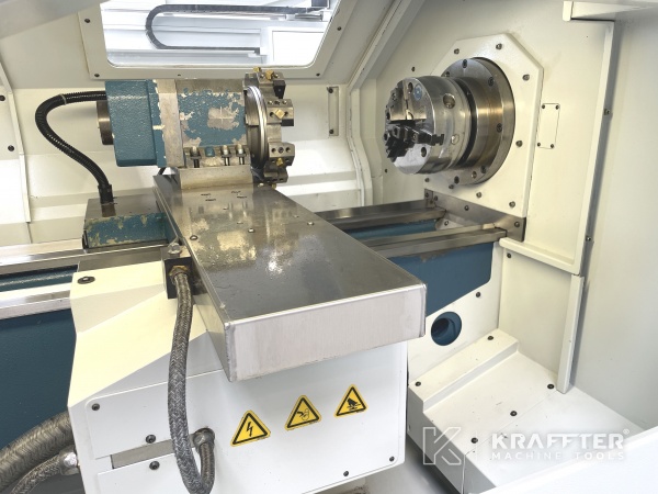 Torno autoaprendizaje para metal de segunda mano ROMI C420 2 ejes 20689-995