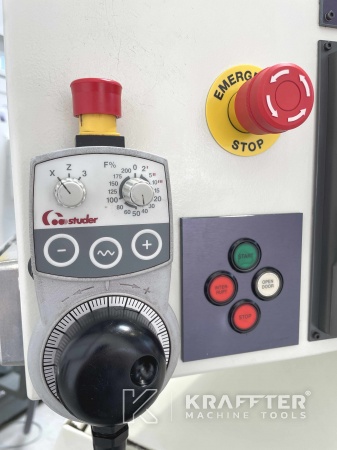 Panel de control en Rectificadora cilindrica CNC STUDER eco650 90080