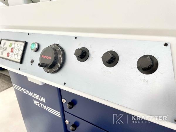 Torno CNC SCHAUBLIN 102 TM-CNC 90075 de segunda mano en venta