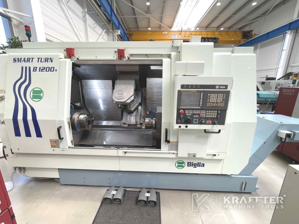Centro de torneado y fresado - BIGLIA Smart Turn B1200 S - 20690-045