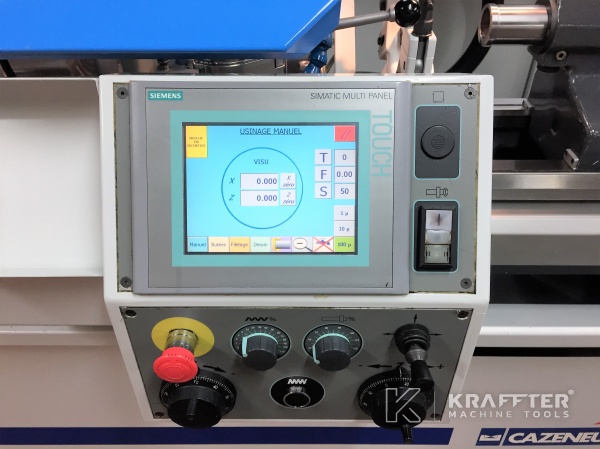 Control numerico SIEMENS Teach-In en maquina herramienta CAZENEUVE Optica 360 20689-918