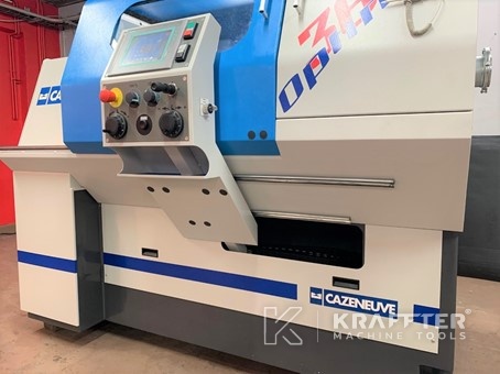 Mecanizado de precisión con Torno autoaprendizaje CAZENEUVE Optimax 360 20689-953 de segunda mano.