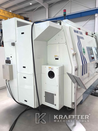 Mecanizado de precisión con Centro de torneado y fresado BIGLIA B1200S Smart Turn 20690-045 de segunda mano.