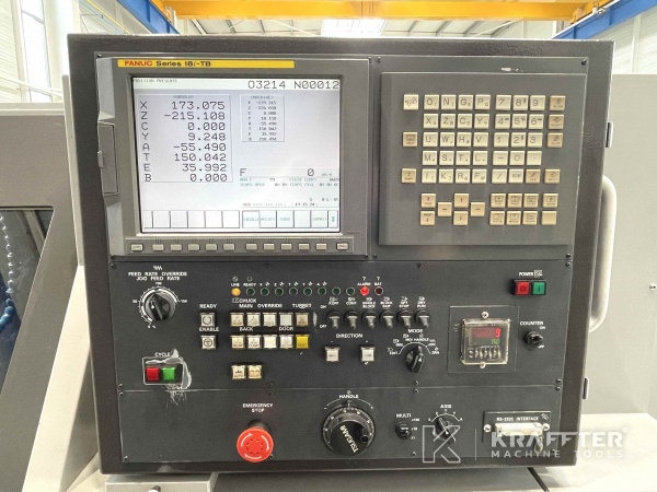 Control numerico FANUC 18i-TB en maquina herramienta TSUGAMI M 50 SYE-III 20690-031