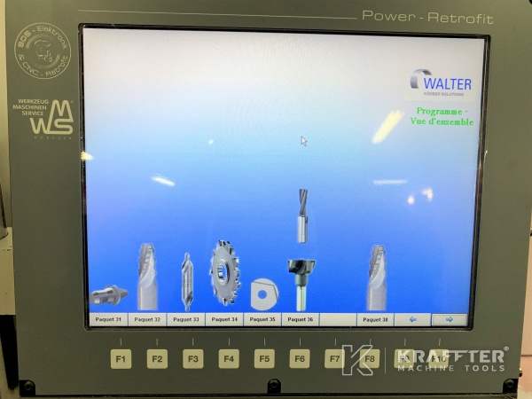 Afiladora CNC WALTER Helitronic Power Regrinder para procesos de mecanizado 20689-975
