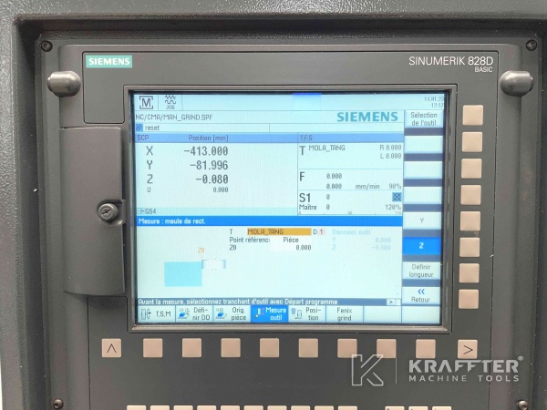 Control numerico SIEMENS 828 SL en maquina herramienta FENIX FB-75 CNC 90050