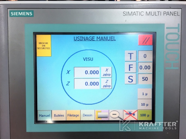 Control numerico SIEMENS Teach-In CAZENEUVE Optica 360 20689-918