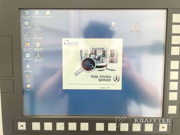 Control numerico FANUC 31i - MODEL A5 en maquina herramienta WALTER Helitronic Power 90076