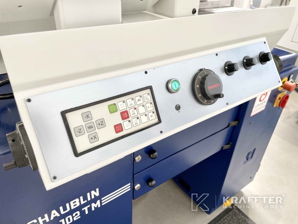 Torno CNC de ocasión SCHAUBLIN 102 TM-CNC 3 ejes en venta 90075