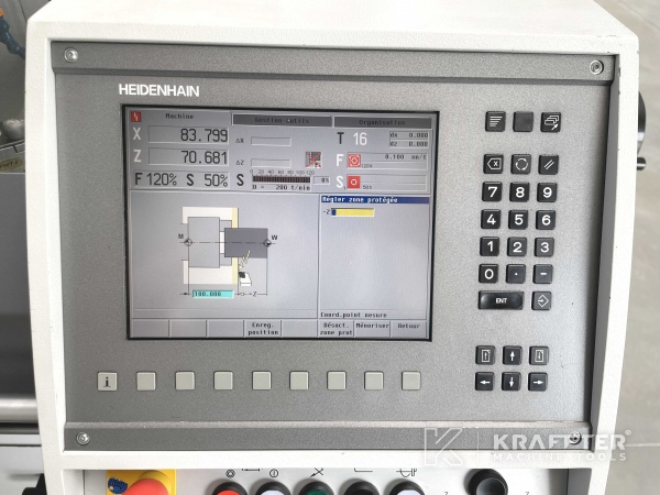 Control numerico HEIDENHAIN Manual Plus 4110 en maquina herramienta DMT KERN CD 282 20689-993