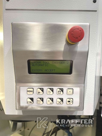 Placa de características Rectificadora por coordenadas HAUSER S 35 - 400 en KRAFFTER Machine Tools 20690-043