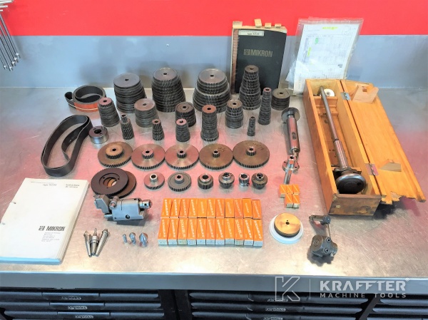 Manual de usuario para Fresa madre MIKRON 102.05 MPS 20689-876