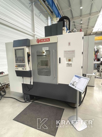 Mecanizado de precisión con Centro de mecanizado HURON VX6 APC 90072 de segunda mano.