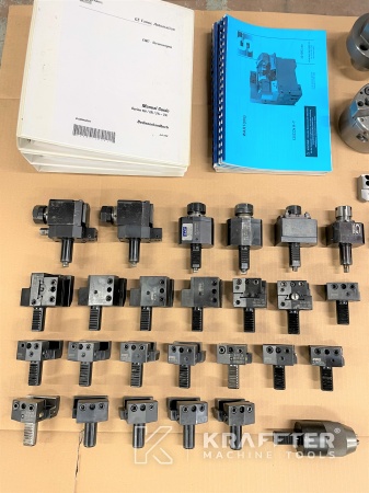 Mecanizado de precisión con Torno autoaprendizaje SCHAUBLIN 125 R-TM 20689-981 de segunda mano.