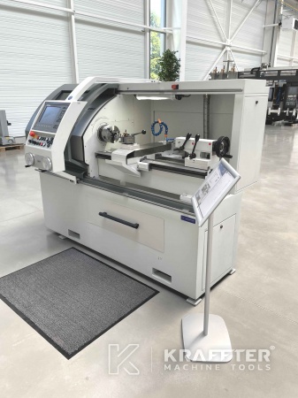 Torno autoaprendizaje para metal de segunda mano DMT KERN CD 282 2 ejes 20689-992