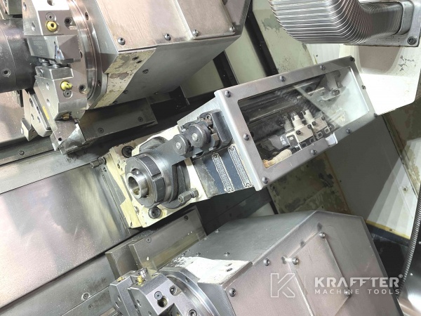Torno con control numérico OKUMA LU-S1600 20690-021 Maquina herramienta usada