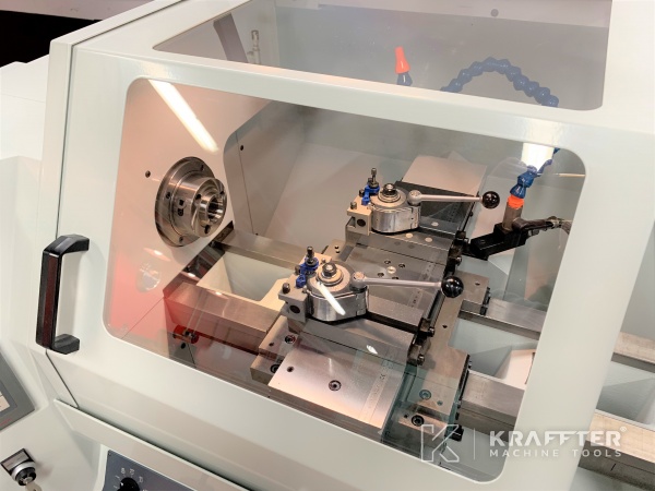 Torno automatico usado reacondicionado SCHAUBLIN 225 TM-CNC 20689-943 en KRAFFTER, vendedor de máquinas herramienta
