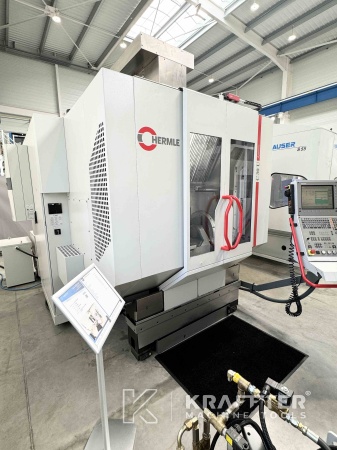 Mecanizado de precisión con Centro de mecanizado HERMLE C30U dynamic 90086 de segunda mano.