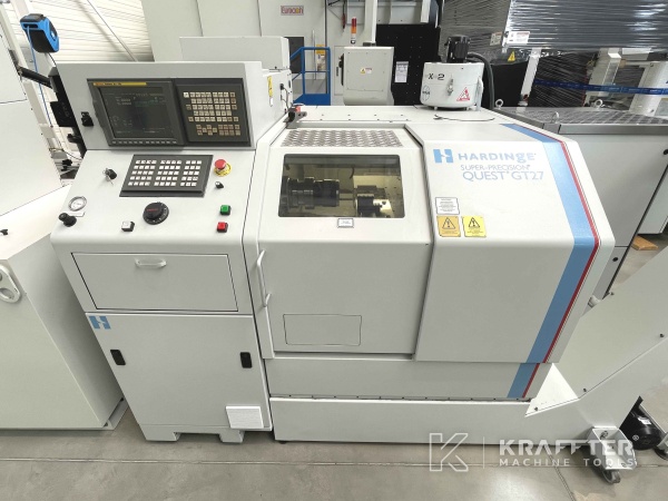 Torno con control numérico HARDINGE Super Precision GT 27 SP 90087 Maquina herramienta usada