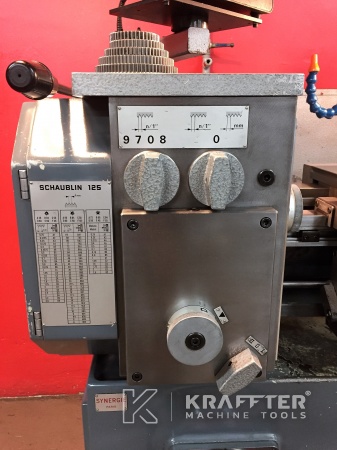 Maquinaria industrial para torneado Torno convencional SCHAUBLIN 125 C 20689-895