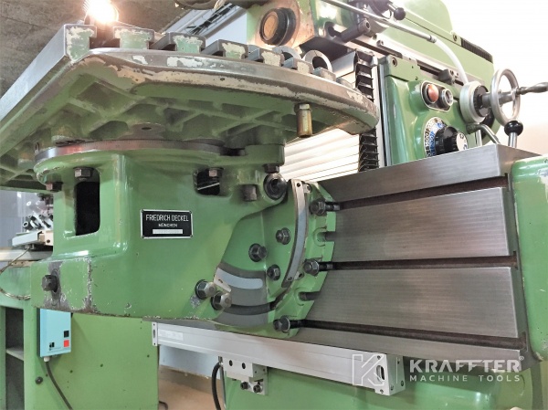 KRAFFTER, vendedor de maquinas herramienta de segunda mano DECKEL FP3 20689-883