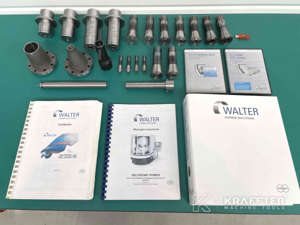 Accesorios, equipos y manual de usuario WALTER Helitronic Power 90076