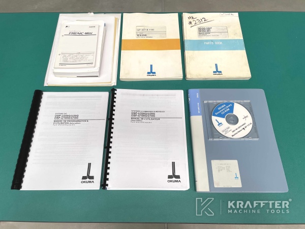 Manual de usuario para Rectificadora cilindrica CNC OKUMA GP-26T II 20690-023