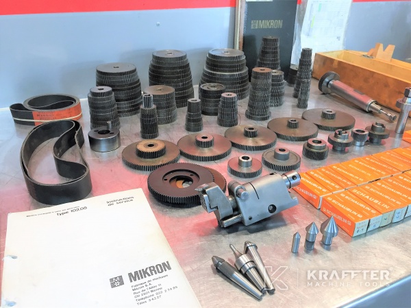 Accesorios, equipos y manual de usuario MIKRON 102.05 MPS 20689-876