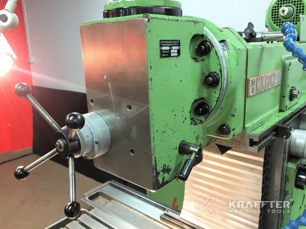 Fresadora convencional para metal y mecánica de precisión MIKRON WF 3 SA 20689-909
