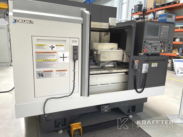 Rectificadora cilindrica CNC digital de ocasión OKUMA GP-26T II 20690-023 disponible en KRAFFTER Machine Tools