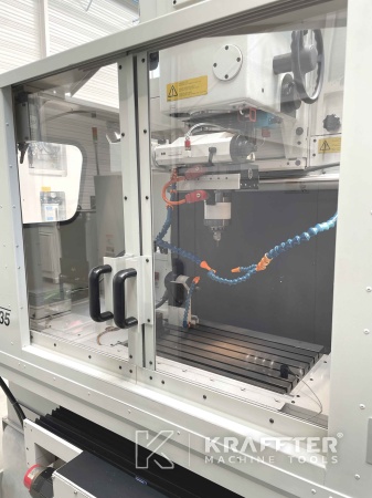 Mecanizado de precisión con Rectificadora por coordenadas HAUSER S35-400 90064 de segunda mano.