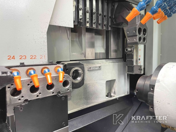 Torno para metal STAR SR-32 J 90070 con herramientas motorizadas en KRAFFTER Machine Tools