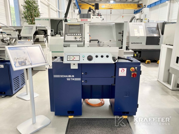 Torno CNC - SCHAUBLIN 102 TM-CNC - 90075