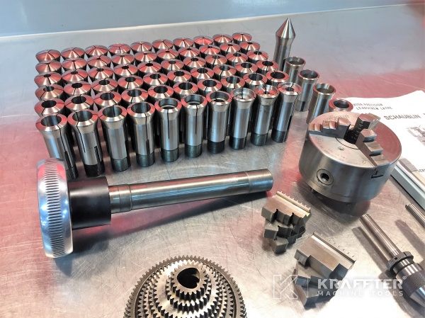 Accesorios, equipos, utillaje Torno convencional SCHAUBLIN 125 B 20689-889