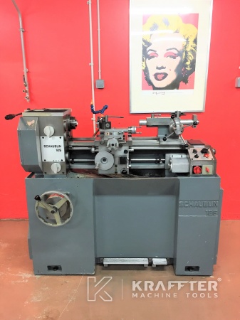 Máquina herramienta de torneado SCHAUBLIN 125 B 20689-889