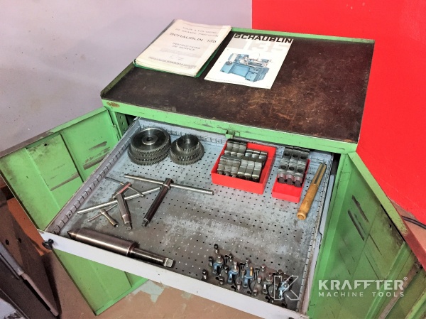 Accesorios, equipos y manual de usuario SCHAUBLIN 135 20689-894