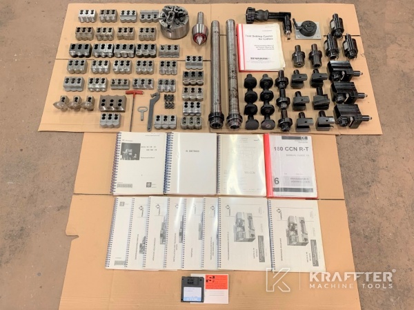 Accesorios, equipos y manual de usuario SCHAUBLIN 180 CNC R-TM A2-5 20689-958