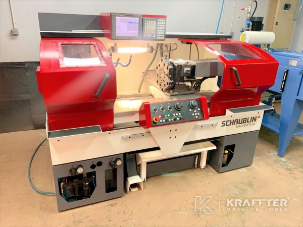 Máquina herramienta de torneado SCHAUBLIN 180 R-TM A2-6 20689-946