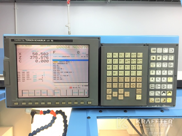 Control numerico FANUC 18i en maquina herramienta SCHAUBLIN 180 CCN R-TM 20689-916