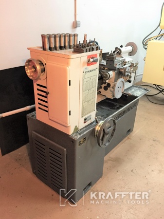 Torno de alta precisión SCHAUBLIN 135 disponible en KRAFFTER Machine Tools 20689-877
