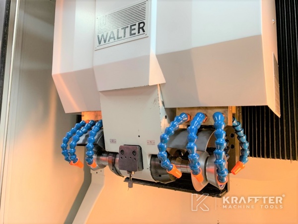 Mecanizado de precisión con Afiladora CNC WALTER Helitronic Power 20689-969 de segunda mano.