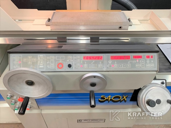 Panel de control en Rectificadora plana JONES & SHIPMAN 540 X 20689-955