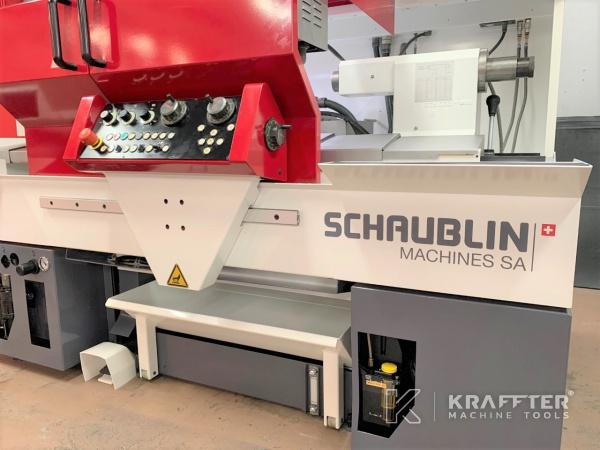 Torno de precisión SCHAUBLIN 180 CNC R-TM A2-5 en KRAFFTER Machine Tools 20689-958
