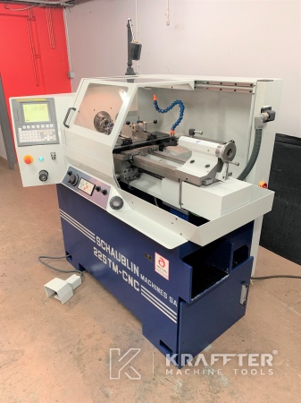 Máquina herramienta de torneado SCHAUBLIN 225 TM-CNC 20689-943