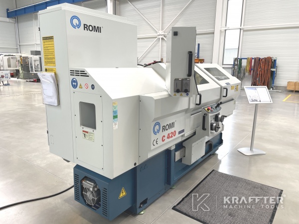 Torno de precisión ROMI C420 en KRAFFTER Machine Tools 20689-995