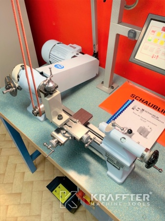 Torno de relojero SCHAUBLIN 70-CF 20689-949 en KRAFFTER, distribuidor de maquina herramienta usada
